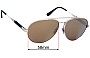 Sunglass Fix Replacement Lenses for Bottega Veneta BV 0042S - 58mm Wide 