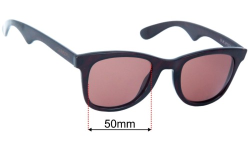 Carrera 5447 Replacement Lenses 50mm wide 