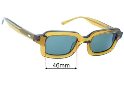 Crap Eyewear  The Lucid Blur Replacement Lenses 46mm wide 