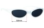 Sunglass Fix Replacement Lenses for Dragon Lucy - 52mm Wide 