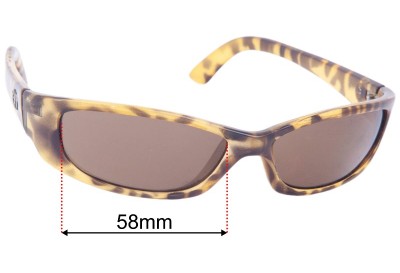 Electric Digit Replacement Lenses 58mm wide 