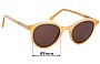 Sunglass Fix Verres de Remplacement pour Madewell Layton - 49mm Wide 