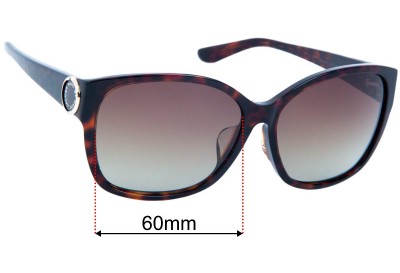 Marc by Marc Jacobs MMJ 399/F/S Ersatzgläser 60mm wide 