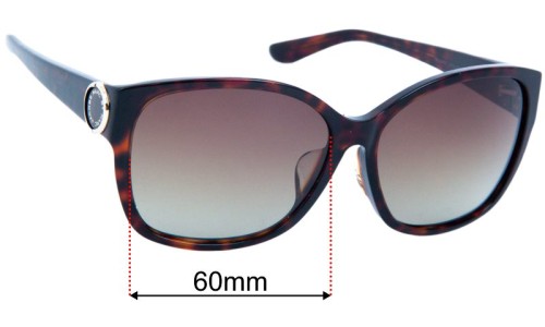 Marc by Marc Jacobs MMJ 237/F/S Replacement Lenses 60mm wide 