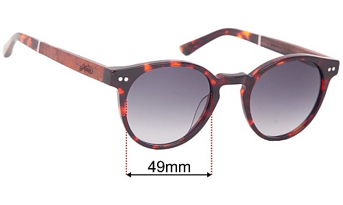 Martel AS001G Lentes de Repuesto 49mm wide 