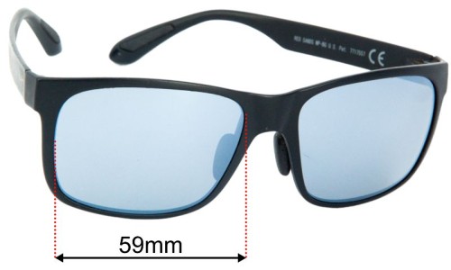 Maui Jim MJ432 Red Sands Replacement Lenses 59mm wide 