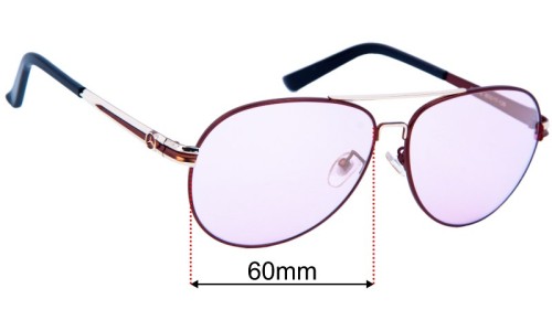 Mercedes Benz MB613 Replacement Lenses 60mm wide 