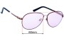 Sunglass Fix Replacement Lenses for Mercedes Benz MB613 - 60mm Wide 