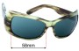 Sunglass Fix Replacement Lenses for Morrissey Chic - 60mm Wide 
