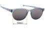 Sunglass Fix Lentes de Repuesto para Oakley Reedmace OO9126 - 54mm Wide 