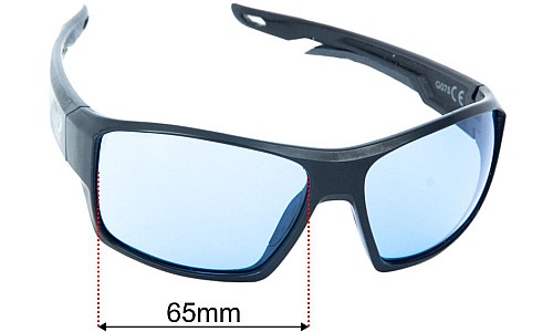 O'Neal 75 Replacement Lenses 65mm wide 