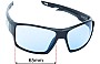 Sunglass Fix Replacement Lenses for O'Neal 75 - 65mm Wide 