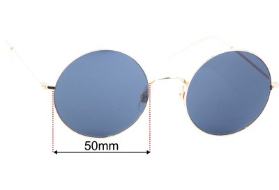 Ray-Ban RB3592  Ja-Jo Replacement Lenses 50mm wide 