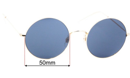 Ray Ban RB3592 Replacement Lenses 50mm wide 
