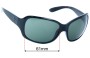 Sunglass Fix Replacement Lenses for Ray-Ban RB4118 - 61mm Wide 
