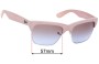 Sunglass Fix Replacement Lenses for Ray-Ban RB4186 - 57mm Wide 