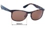 Sunglass Fix Replacement Lenses for Ray Ban RB4263 - 55mm Wide 