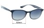 Sunglass Fix Replacement Lenses for Ray Ban RB5356 - 52mm Wide 