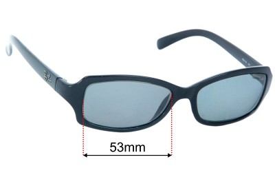 Ray-Ban RB2130 Verres de Remplacement 53mm wide 