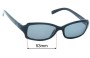Sunglass Fix Replacement Lenses for Ray Ban RB2130 - 53mm Wide 