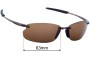 Sunglass Fix Replacement Lenses for Revo 4045 - 63mm Wide 