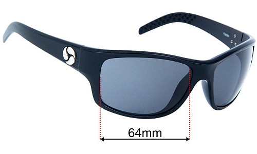 Spotters Fusion Replacement Lenses 64mm wide 