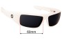 Sunglass Fix Replacement Lenses for Spy Optic Logan - 60mm Wide 