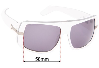 Spy Optic Double Decker Replacement Lenses 58mm wide 