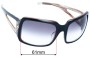 Sunglass Fix Replacement Lenses for Spy Optic Gracey - 61mm Wide 