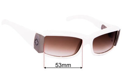 Spy Optic Abbey Replacement Lenses 53mm wide 