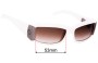 Sunglass Fix Replacement Lenses for Spy Optic Abbey - 53mm Wide 