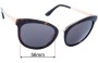Sunglass Fix Replacement Lenses for Tom Ford EMMA TF461 - 56mm Wide 