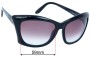Sunglass Fix Ersatzgläser für Tom Ford Lana TF280 - 59mm Wide 