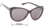Sunglass Fix Replacement Lenses for Tom Ford Malin TF230 - 61mm Wide 