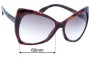 Sunglass Fix Replacement Lenses for Tom Ford Nico TF175 - 60mm Wide 