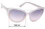 Sunglass Fix Replacement Lenses for Tom Ford Edita TF384 - 58mm Wide 