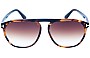 Sunglass Fix Replacement Lenses for Tom Ford Jasper TF835 - Front View 
