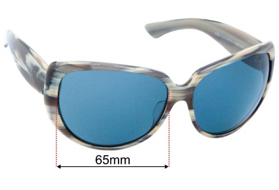 Gucci GG 2936/S Replacement Lenses 65mm wide 