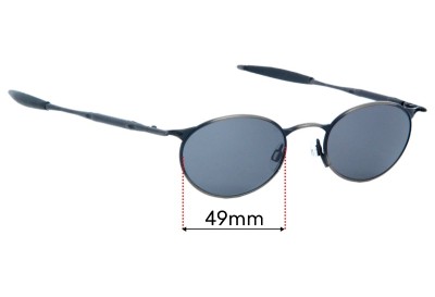 Oakley OO Replacement Lenses 49mm wide 