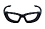 Wiley X Brick Replacement Lenses - Front View 