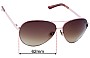 Sunglass Fix Replacement Lenses for Guess GU7195 - 62mm Wide 
