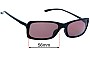 Sunglass Fix Lentes de Repuesto para Oakley Hall Pass OO9203 - 56mm Wide 