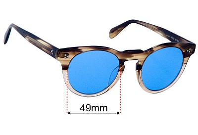 Oliver Peoples OV5453SU Lewen Replacement Lenses 49mm wide 