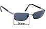 Sunglass Fix Replacement Lenses for Ray-Ban RB3301 - 56mm Wide 