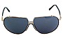 Tom Ford Milan TF238 Replacement Lenses 64mm Wide - Front View 