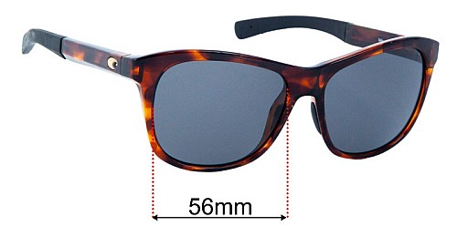 APEX Replacement Lenses For Costa Vela Sunglasses - Polarized Violet Lenses, Made In USA