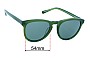 Sunglass Fix Replacement Lenses for Louenhide Piper - 54mm Wide 