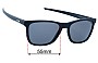 Sunglass Fix Replacement Lenses for Oakley Centerboard OX8163 - 55mm Wide 