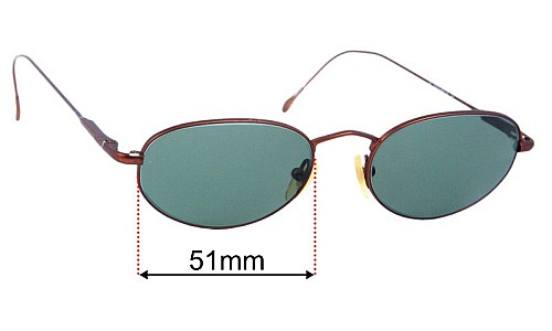Ralph Lauren Polo Classic 236 Lentilles de Remplacement 51mm wide 