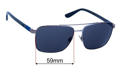 Ralph Lauren Polo PH 3137 Replacement Lenses 59mm wide 